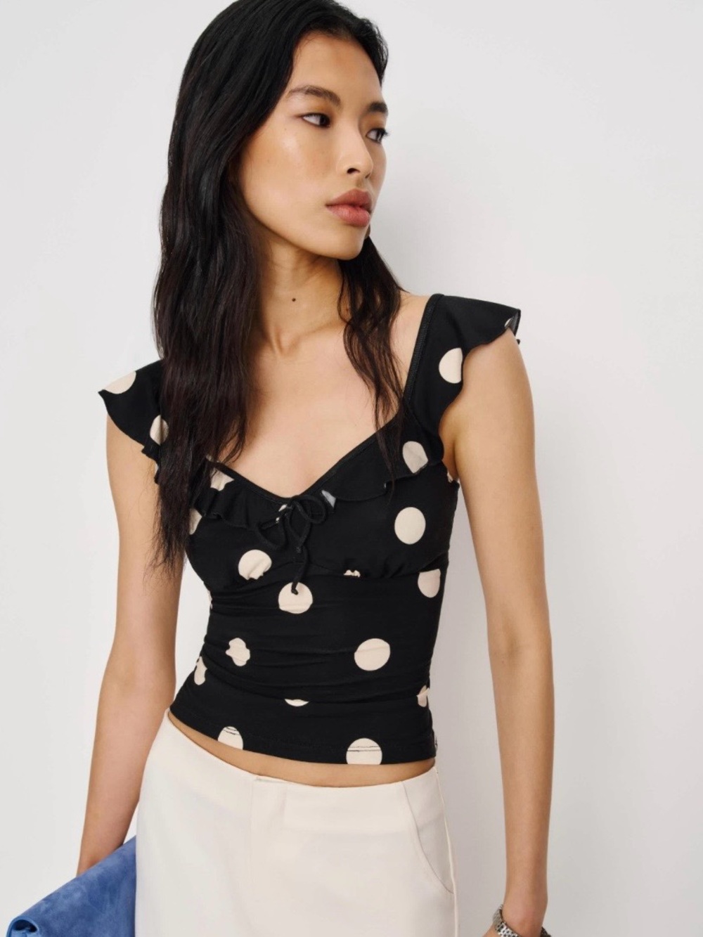 Reformation women’s Lemmy knit top